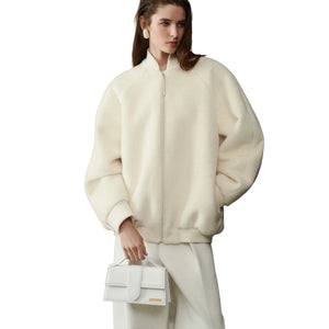 Jacquemus Large Bambino White Crossbody Bag