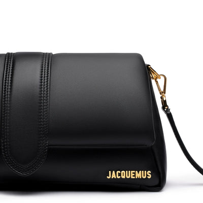 Jacquemus Le Bambimou Puffed Flap Black Crossbody Bag