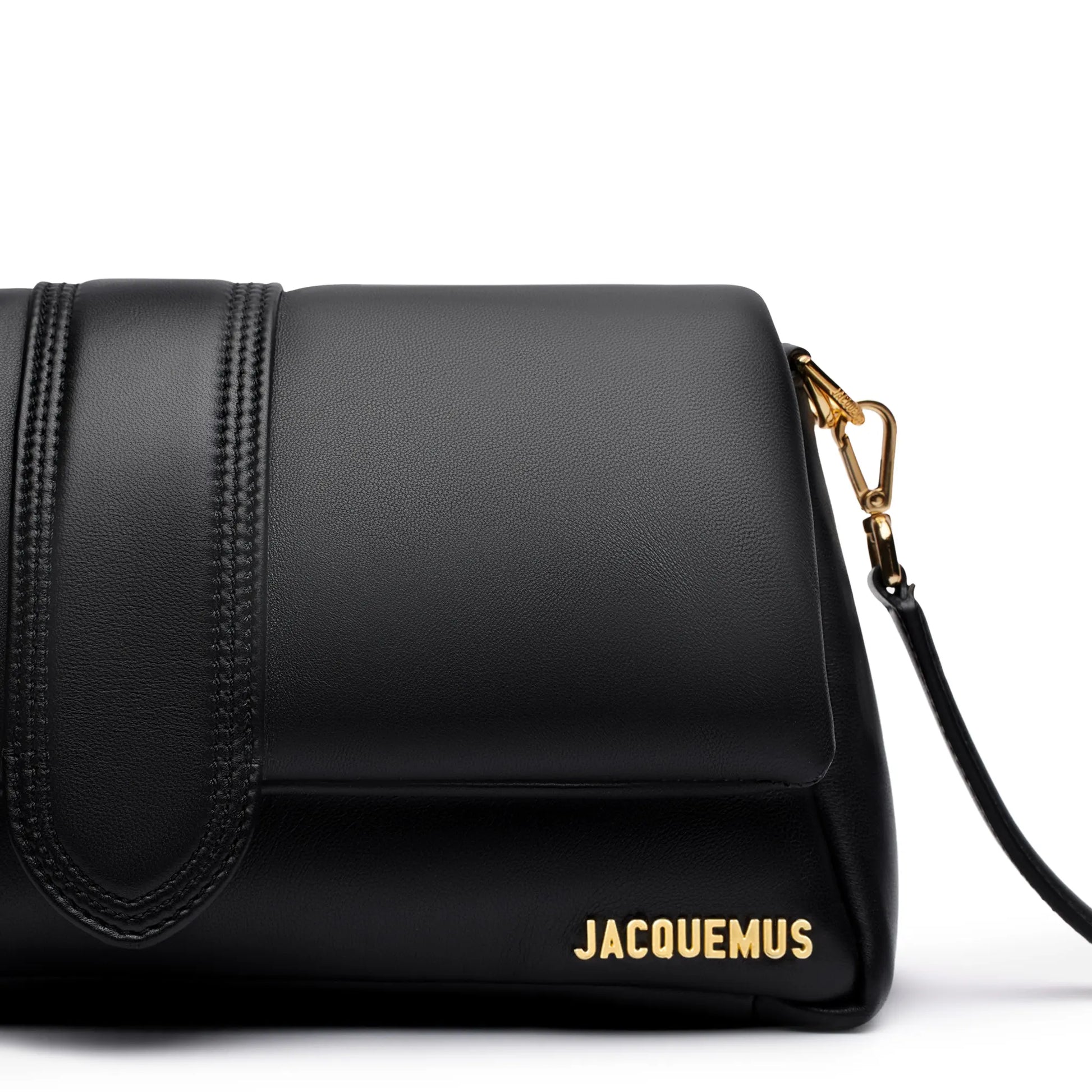 Jacquemus Le Bambimou Puffed Flap Black Crossbody Bag