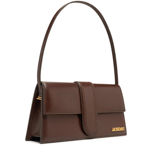 Jacquemus Le Bambino Long Flap Brown Shoulder Bag