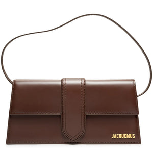 Jacquemus Le Bambino Long Flap Brown Shoulder Bag