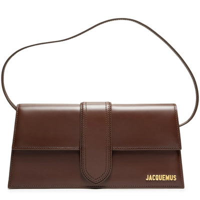 Jacquemus Le Bambino Long Flap Brown Shoulder Bag