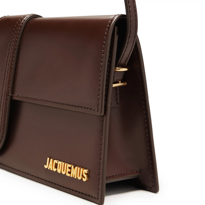 Jacquemus Le Bambino Long Flap Brown Shoulder Bag