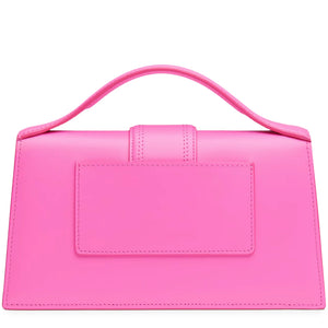 Jacquemus Large Bambino Neon Pink Crossbody Bag