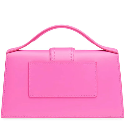 Jacquemus Large Bambino Neon Pink Crossbody Bag