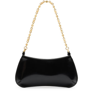 Jacquemus The Bisou Chain Small Black Shoulder Bag