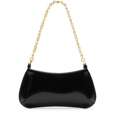 Jacquemus The Bisou Chain Small Black Shoulder Bag