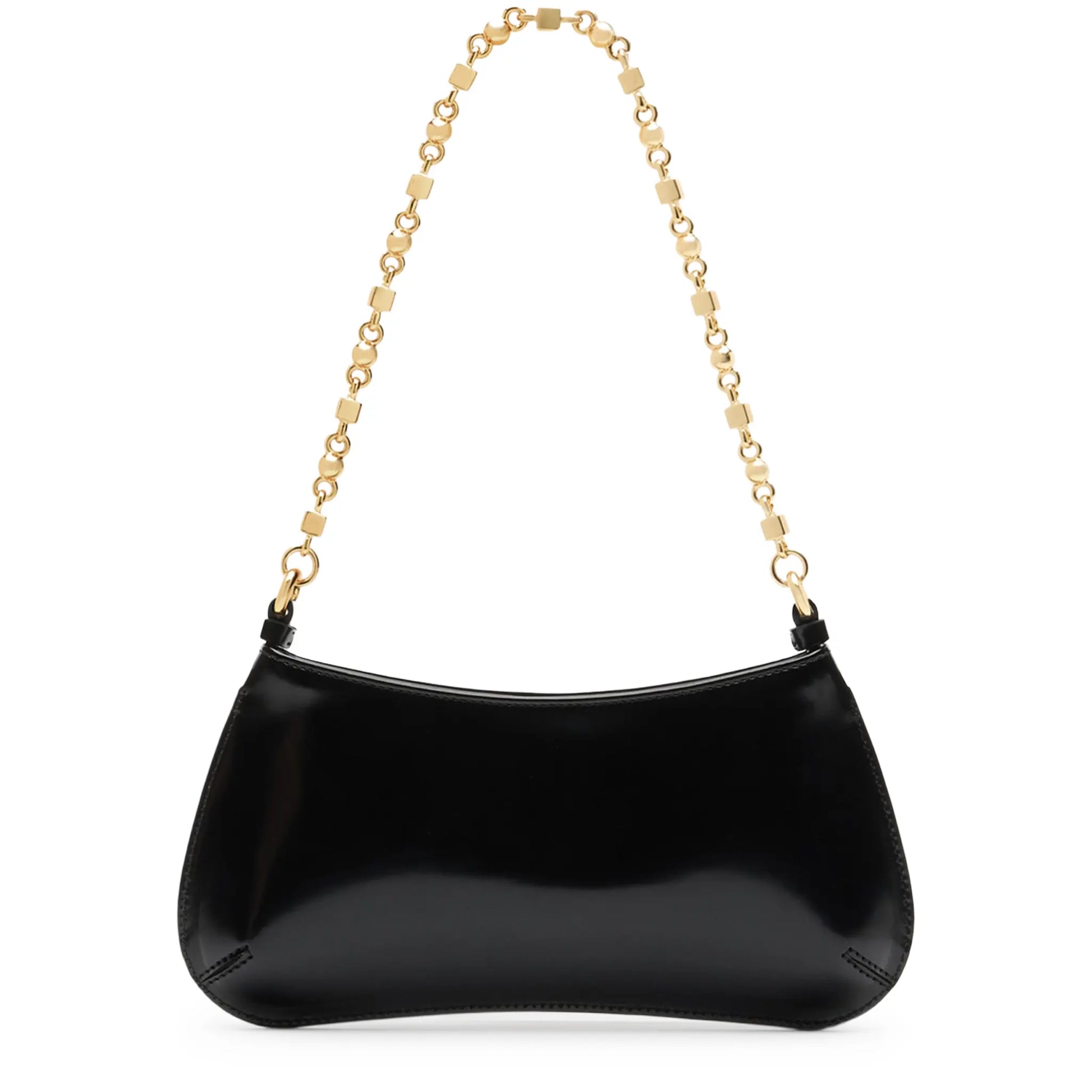Jacquemus The Bisou Chain Small Black Shoulder Bag