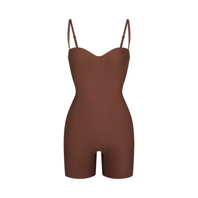 Skims Body Core Sculpt Underwire Mid  Thigh Bodysuit Jasper