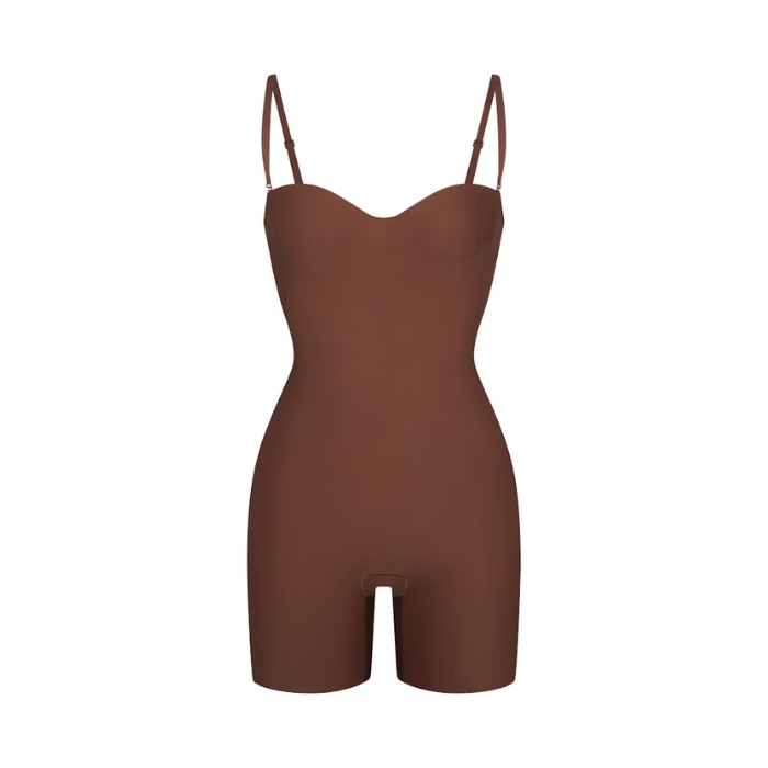 Skims Body Core Sculpt Underwire Mid  Thigh Bodysuit Jasper