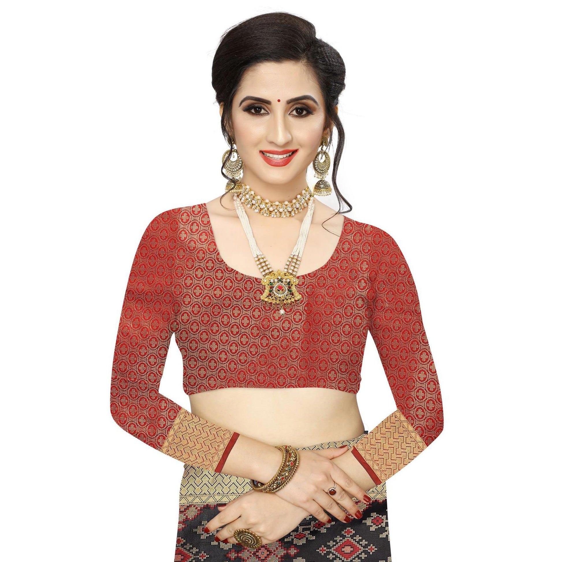 Jazzy Black Colored Festive Wear Woven Kanjivaram Silk Saree