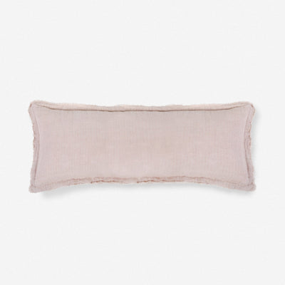 Laurel Stonewashed Linen Lumbar Pillow by Pom Pom at Home