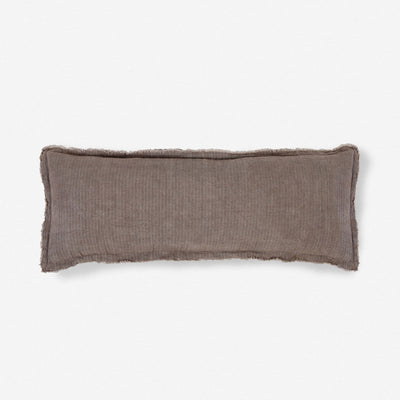 Laurel Stonewashed Linen Lumbar Pillow by Pom Pom at Home