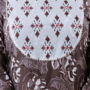 Earnest Grey Kurta with Plazzo