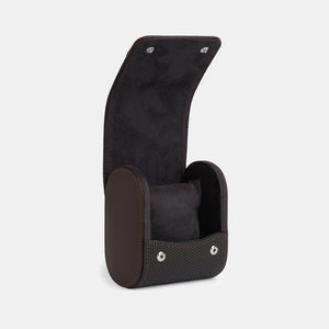 Brown Leather Single Watch Pod
