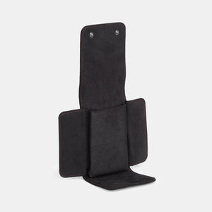 Brown Leather Single Watch Pouch Organizer