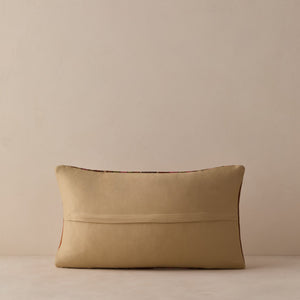Vintage Lumbar Pillow No. 350, 12" x 20"
