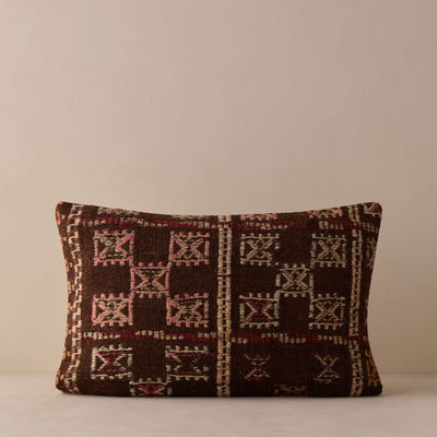 Vintage Lumbar Pillow No. 365,  16" x 24"