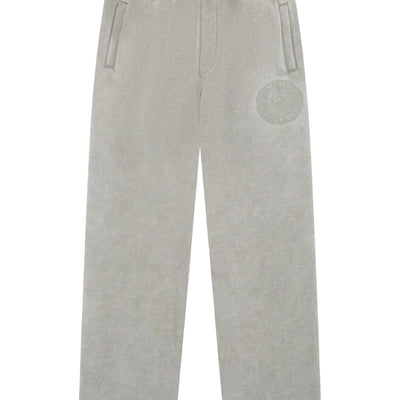 MAGIRI Embroidered Acid Washed Oatmeal Sweatpants