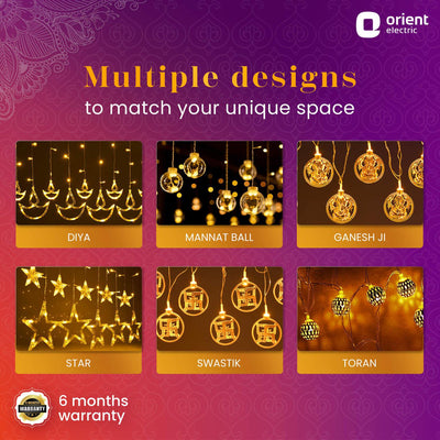 Joylite Kuber Yantra Swastik Curtain Light