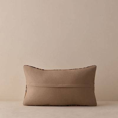 Vintage Lumbar Pillow No. 353, 12" x 20"