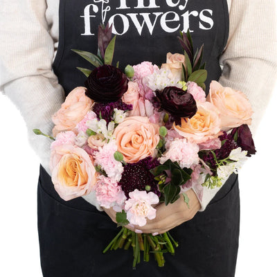 Just Peachy Flower Bouquet
