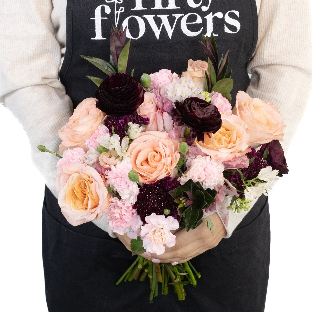 Just Peachy Flower Bouquet