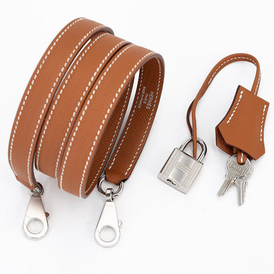 HERMÈS Kelly 25 Sellier Gold (37) Epsom Gold hardware