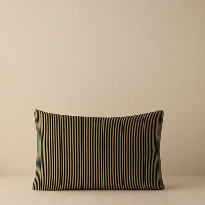 Striped Velvet Pillow by Sarah Sherman Samuel