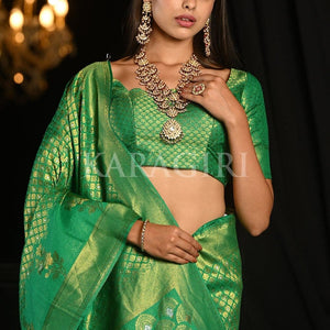 Castleton Green Kanjivaram Saree