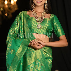 Castleton Green Kanjivaram Saree