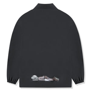 Kaws x Uniqlo Warhol Coach Black Jacket