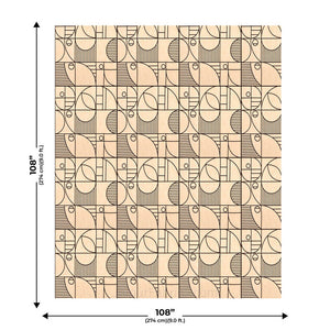 Sneaky Shell Black and Brown King Size Bedsheet Combo of 2