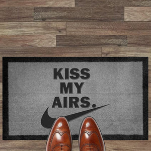 Kiss My Airs Light Grey Doormat 70x40cm
