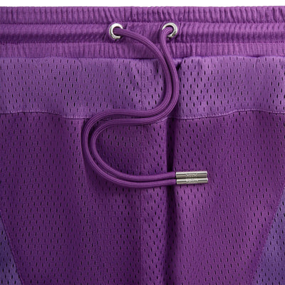 Kith Mesh Turbo Purple Shorts