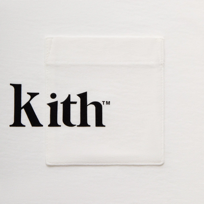 Kith Quinn White Black T-Shirt