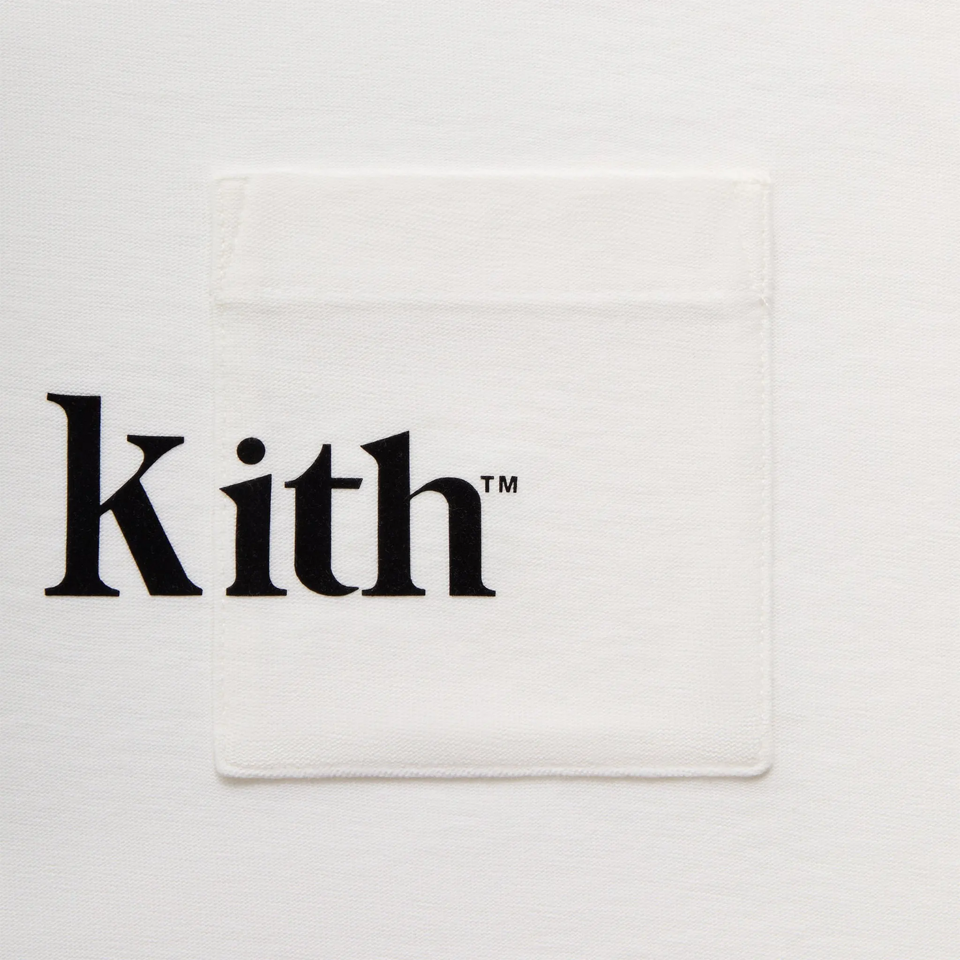 Kith Quinn White Black T-Shirt