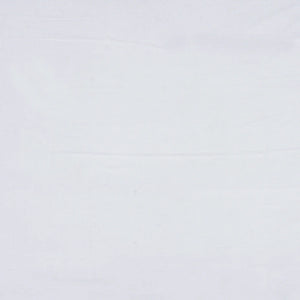 White Handloom Chanderi Cotton Saree With Coin Motifs-White