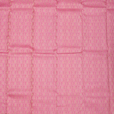 Baby Pink Zariwork Pure Silk Saree