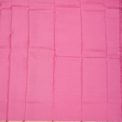 Baby Pink Zariwork Pure Silk Saree