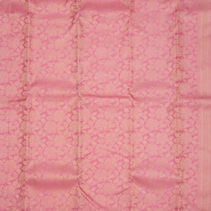 Baby Pink Zariwork Pure Silk Saree