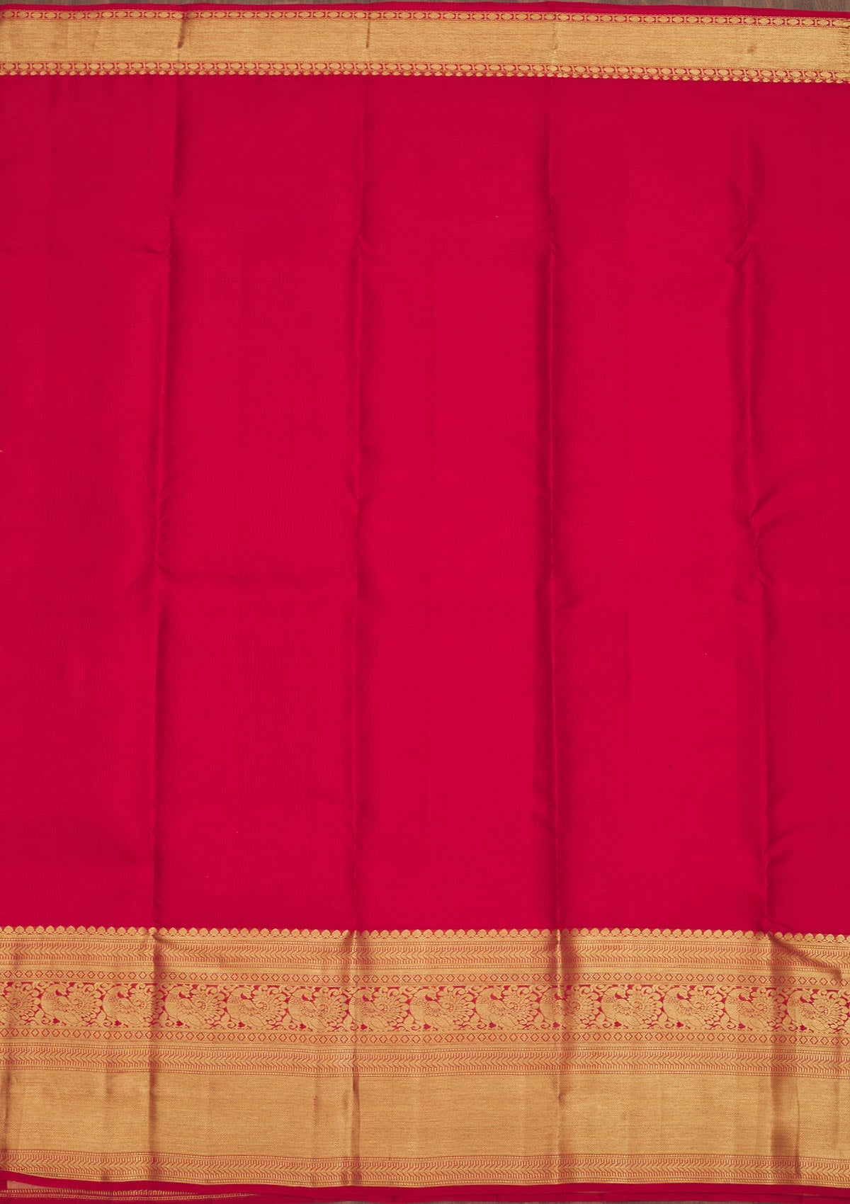 Peach Zariwork Pure Silk Saree