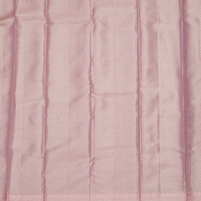 Baby Pink Zariwork Pure Silk Saree