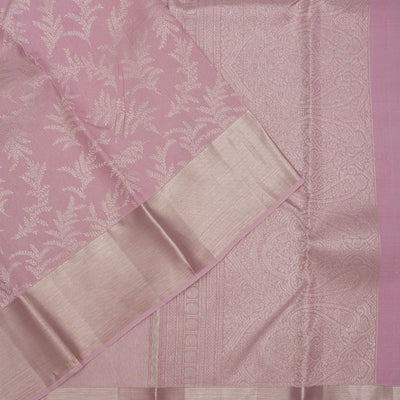 Lavender Zariwork Pure Silk Saree