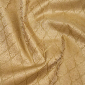 Beige Zariwork Pure Silk Saree