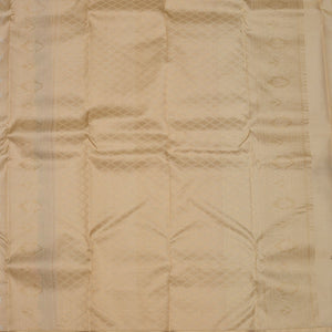 Beige Zariwork Pure Silk Saree