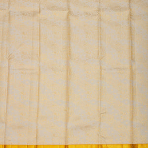 Beige Zariwork Pure Silk Saree