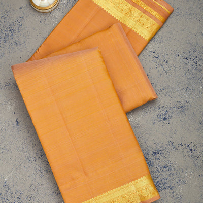Beige Zariwork Pure Silk Saree
