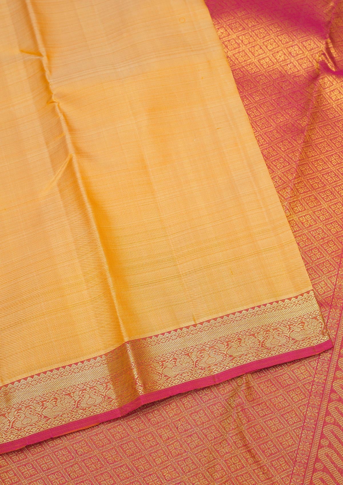 Beige Zariwork Pure Silk Saree