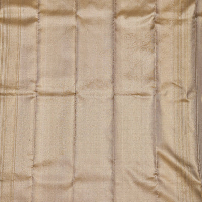Beige Zariwork Pure Silk Saree
